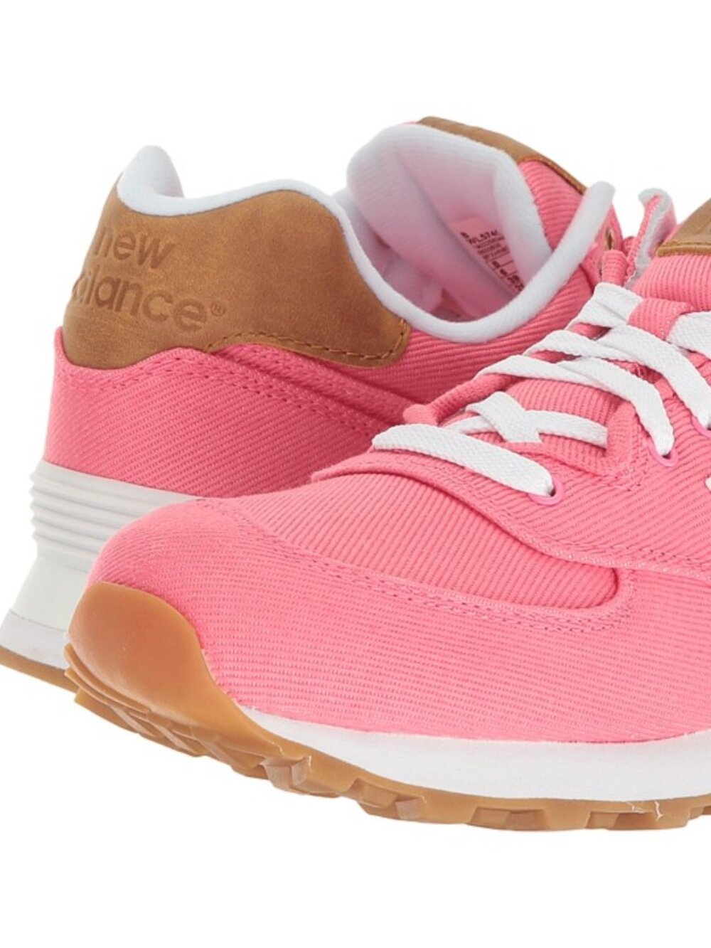 New Balance Classics - ML574CDA (Solar Pink/Beeswax) Women's Running Shoes - Picture 4 of 6
